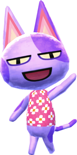 Bob The Cat Animal Crossing (298x599), Png Download