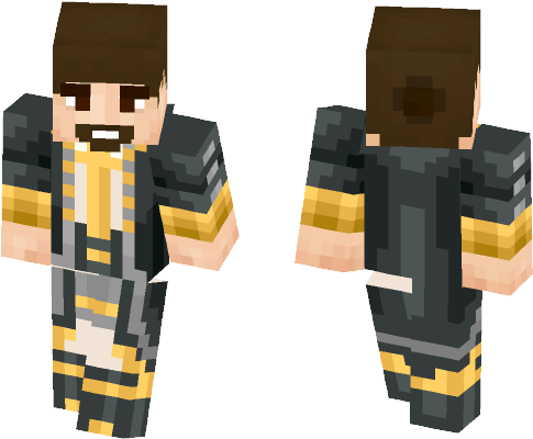 Male Minecraft Skins - Vegeta (584x497), Png Download