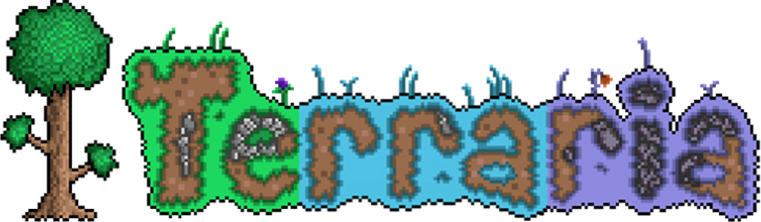 Terraria Logo By Dak47922-d4l8t7v - Terraria Game (761x222), Png Download