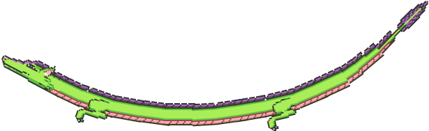 Arch Wyvern - Terraria Guiverno (623x228), Png Download