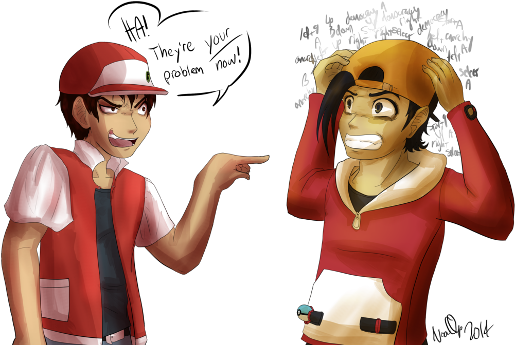 They'reyour Sdts Pokémon Red And Blue Pokémon Heartgold - Pokemon Red X Crystal (1024x671), Png Download