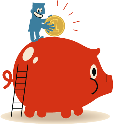 Piggy-bank - Accounting Fraud Clipart (500x500), Png Download