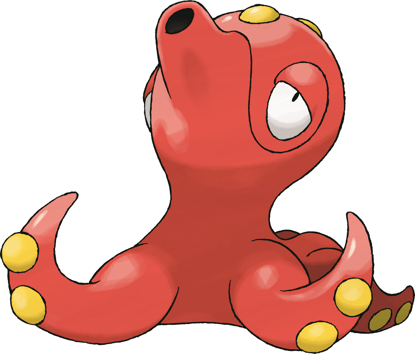 Octillery Pokedex (1080x918), Png Download