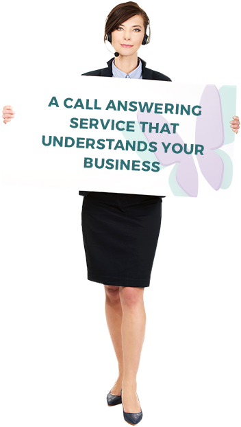 Virtual Receptionist - Receptionist (370x627), Png Download