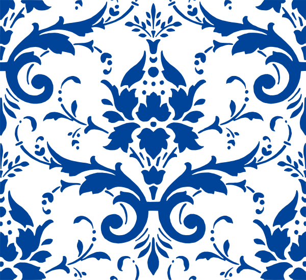Pink Damask Svg Clip Arts 600 X 549 Px (600x549), Png Download