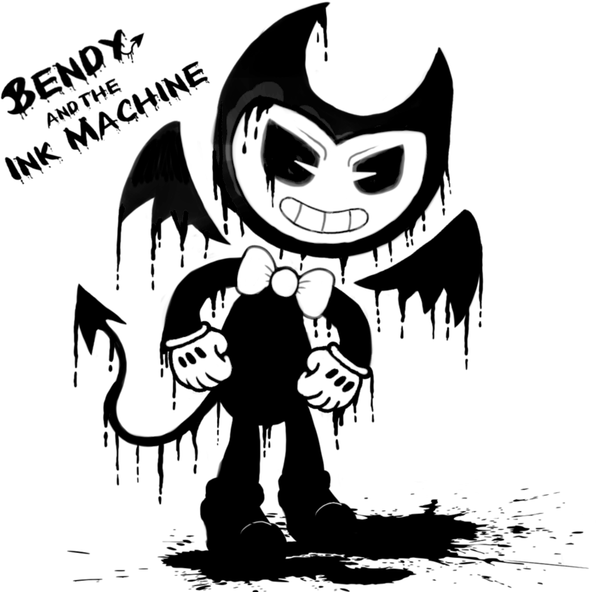 Svg Transparent Stock Bendy And Ink Machine By Kasniff - Bendy And The Ink Machine (912x875), Png Download