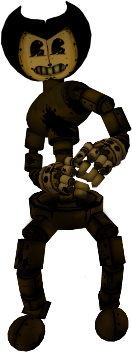 6 Mo - Bendy Animatronic Chapter 4 (525x1250), Png Download