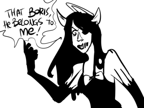 6 - Bendy And The Ink Machine (500x375), Png Download