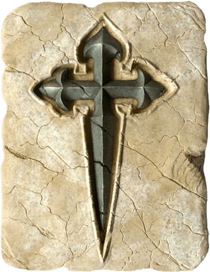 Templar Cross Of Santiago By Marto - Significado De La Cruz De Santiago De Compostela (555x555), Png Download