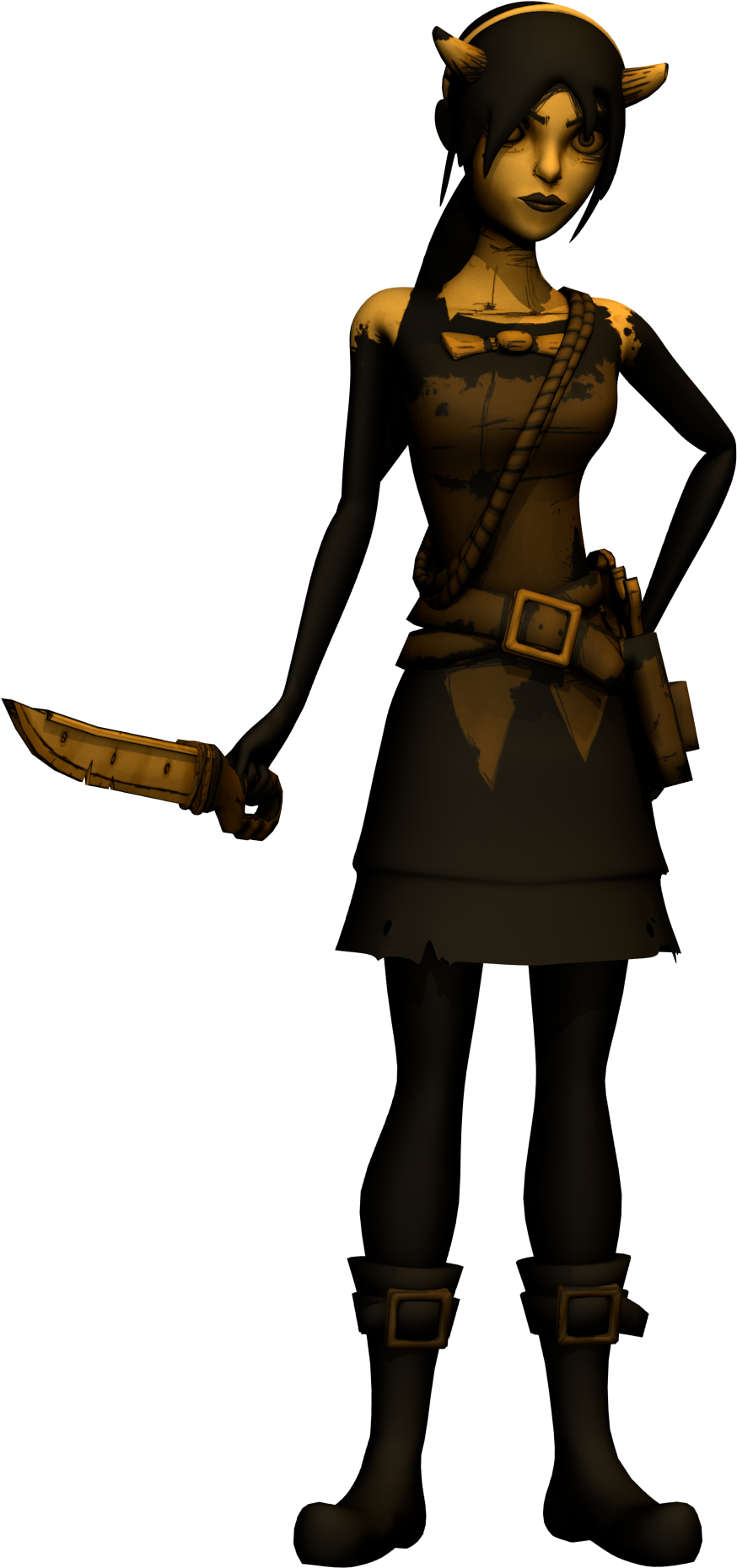 Image Result For Alison Angel Bendy - Bendy And The Ink Machine Allison (1080x1920), Png Download