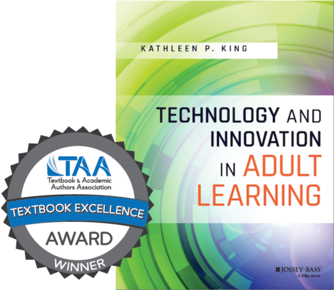 Award And Book Cover Textbook - Technology And Innovation In Adult Learning (750x750), Png Download