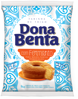 Farinha De Trigo Com Fermento Dona Benta 1kg - Farinha De Trigo Com Fermento Dona Benta (380x380), Png Download