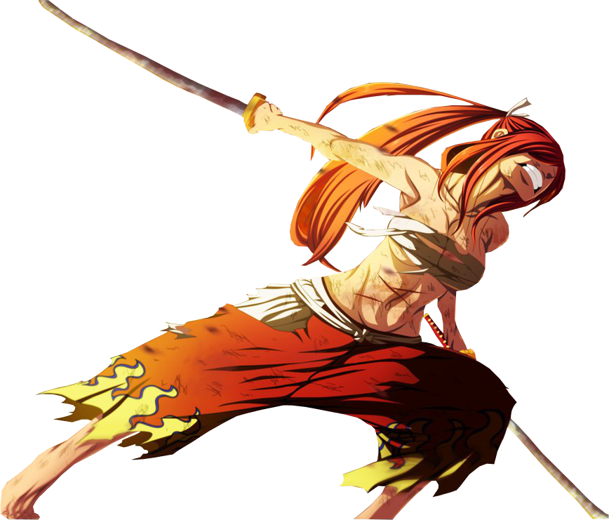 Fairy Tail Erza Png (868x741), Png Download