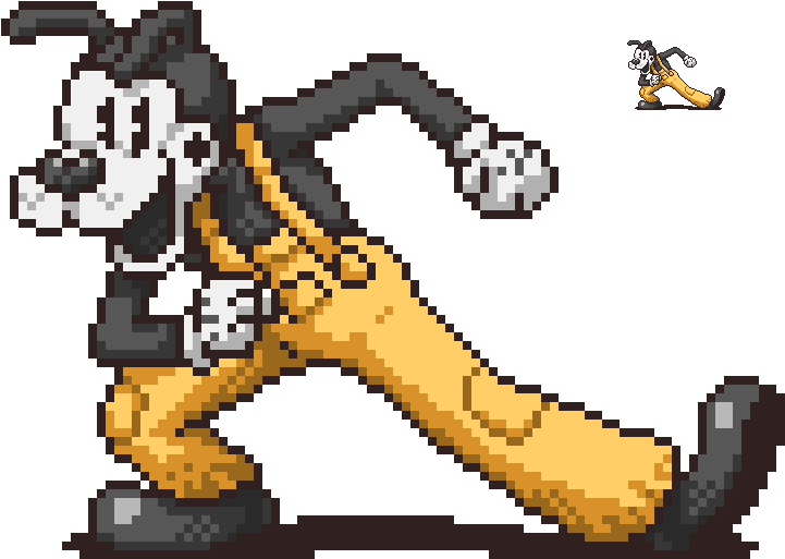And The Ink Machine Sprite Pixel Art - Bendy And The Ink Machine Pixel Art (736x528), Png Download