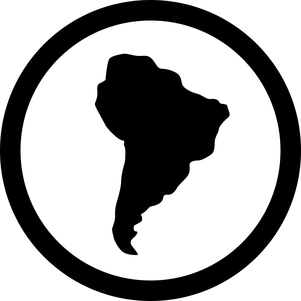 South America - - South America Icon (980x980), Png Download