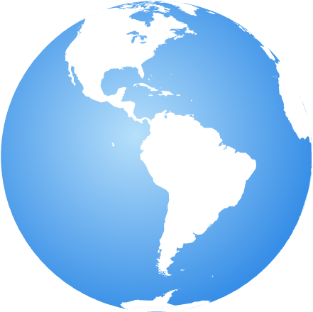 World Globe Vector Png (450x450), Png Download