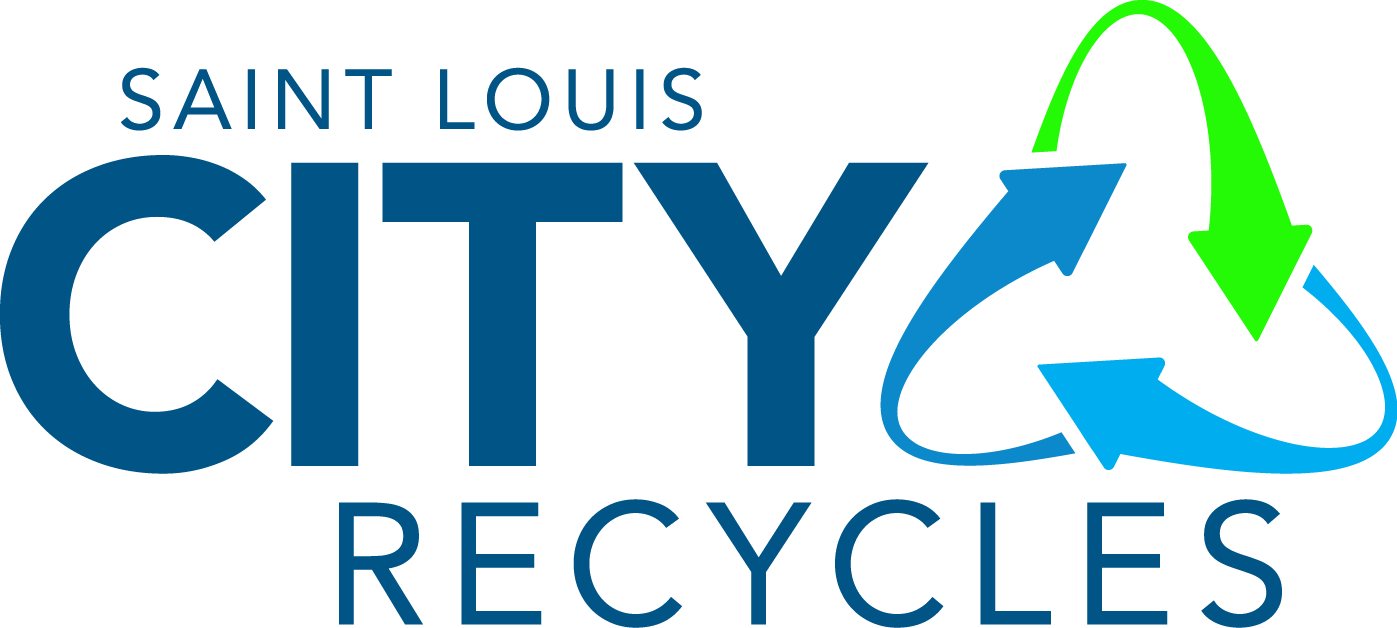 Saint Louis City Recycles-blue Text Color - City One Tourism & Travel Llc (1397x628), Png Download