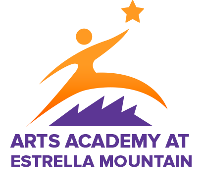 Arts Academy At Estrella Mountain (408x382), Png Download