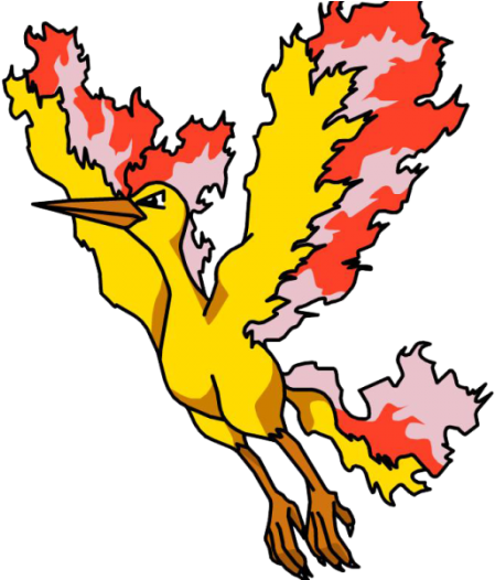 Pokemon Moltres (700x525), Png Download