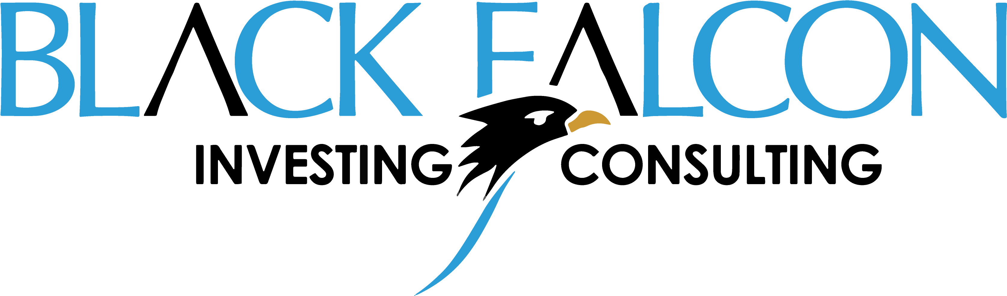 Black Falcon (4885x1733), Png Download