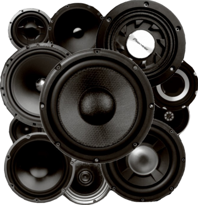 Psd Detail - Speaker Psd (386x400), Png Download