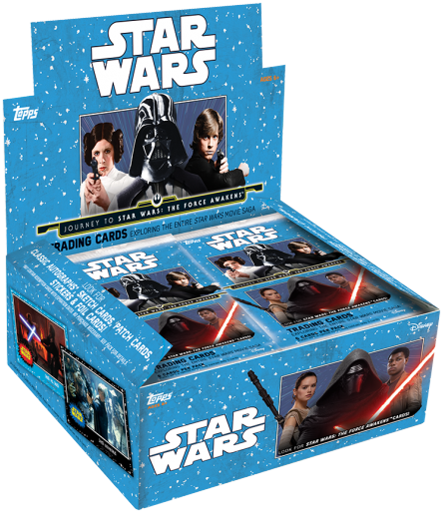 Star Wars Box - Star Wars Journey To The Force Awakens Trading Card (594x594), Png Download