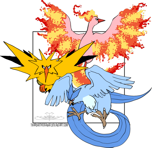 Pokemon Shiny Moltres Images - Articuno (500x488), Png Download