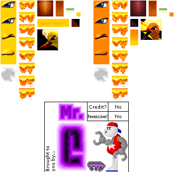 #146 Moltres - Crash Nitro Kart Gba Tracks (350x345), Png Download