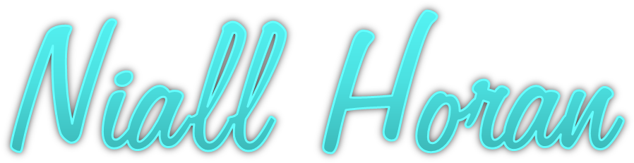 Texto Png ''niall Horan'' - Drawing (1275x636), Png Download