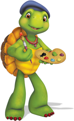 Franklin & Friends - Franklin And Friends Aunt T (354x460), Png Download
