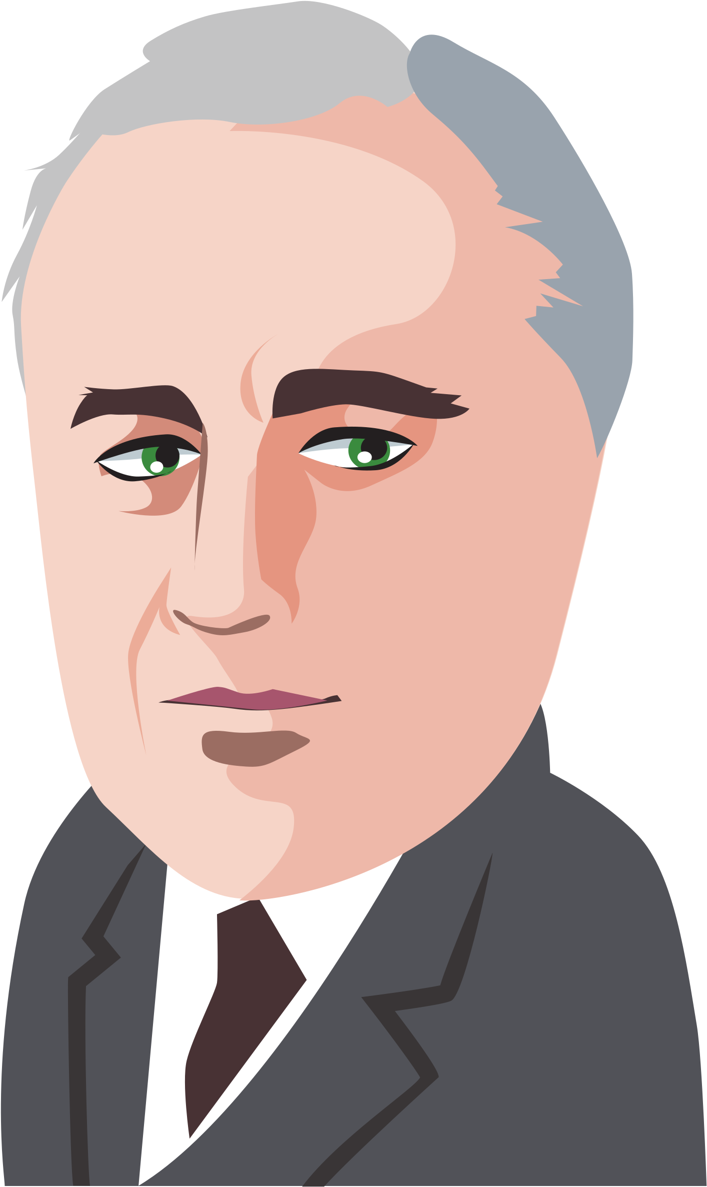 Big Image - Franklin D Roosevelt Clipart (1441x2400), Png Download