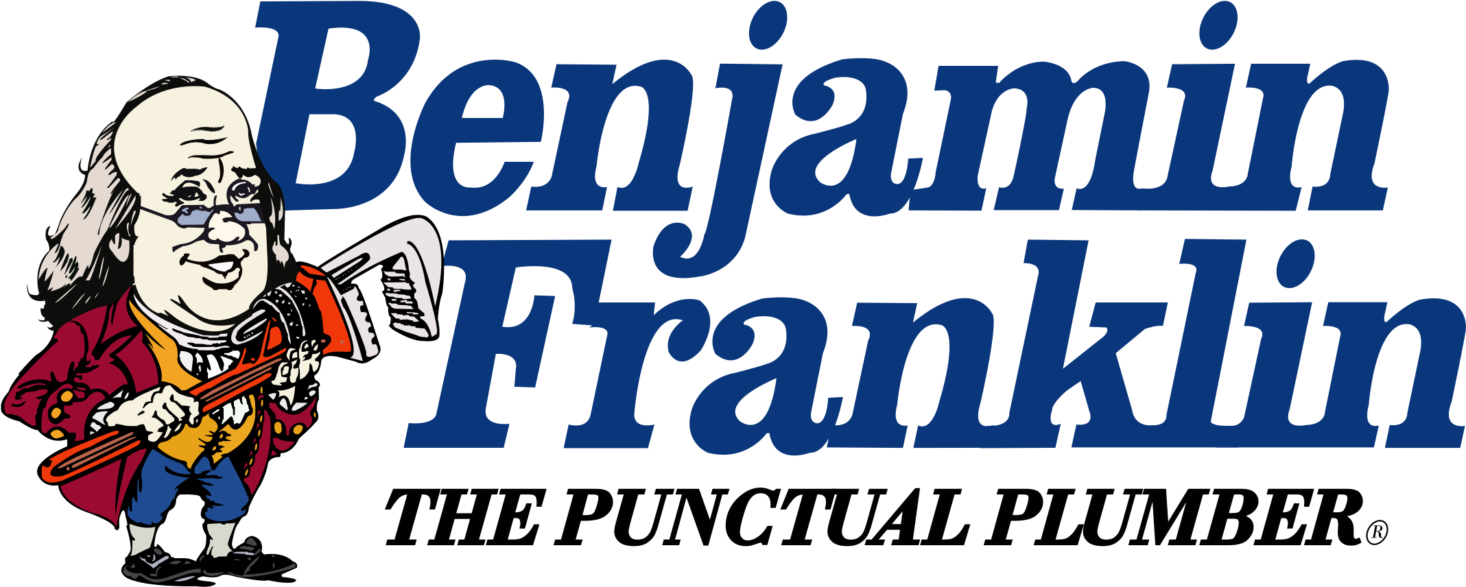 Ben Franklin Plumbing - Benjamin Franklin Plumbing (2144x860), Png Download