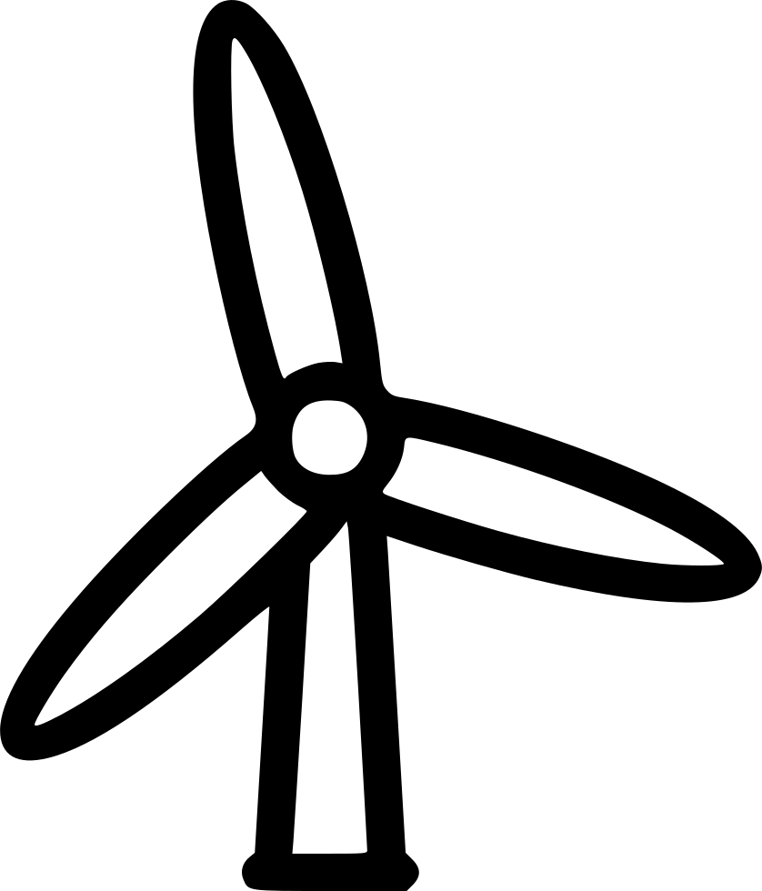 Wind Energy Power Turbines - Wind Turbine (838x980), Png Download