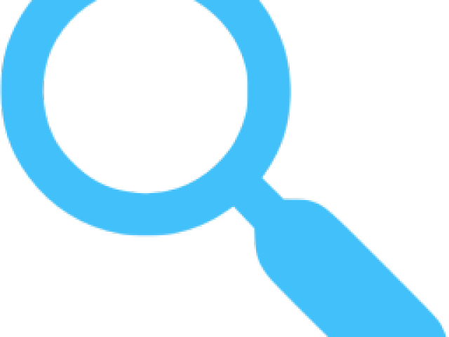 Search Icon Blue - Circle (640x480), Png Download