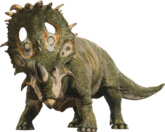Jurassic World Sinoceratops By Sonichedgehog2-dc9dg8x - Jurassic World Evolution Sinoceratops (550x442), Png Download