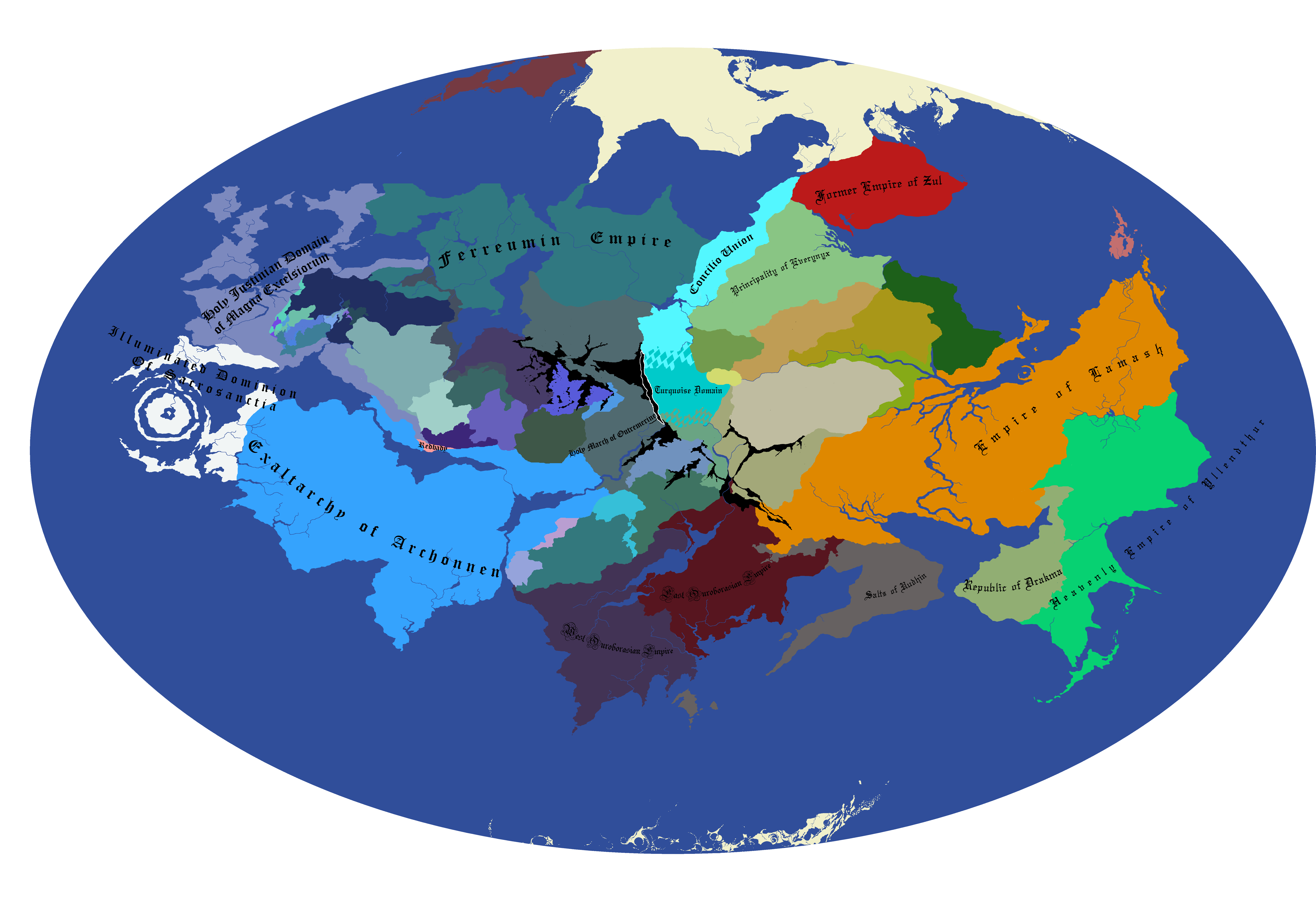 Updated Map - - Earth (7920x5208), Png Download