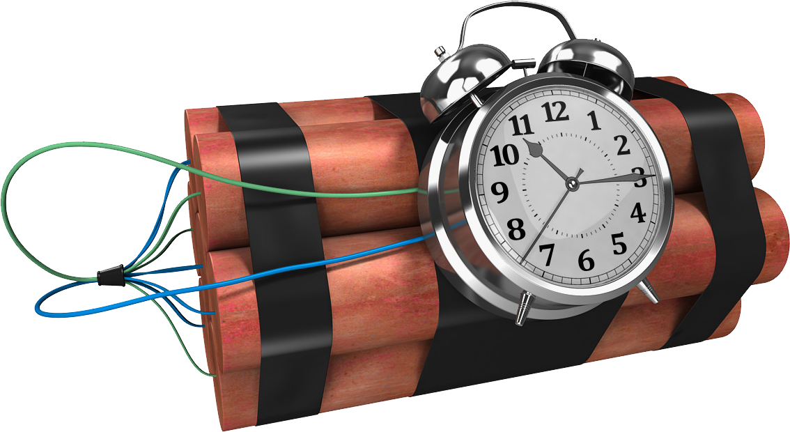 Time Bomb Png (1134x620), Png Download