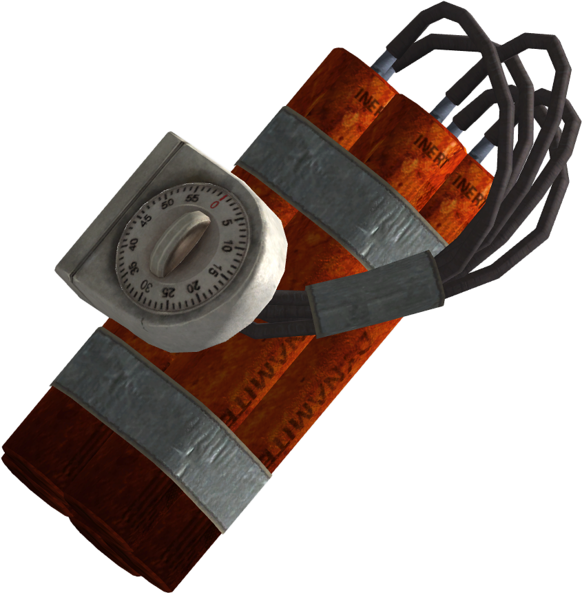 The Vault Fallout Wiki - Time Bomb (1000x1000), Png Download