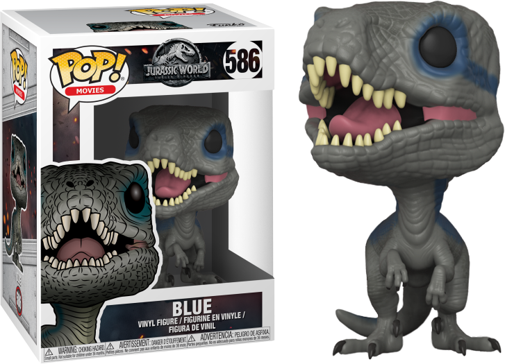 Jurassic - Funko Pop Jurassic World Blue (727x525), Png Download