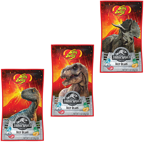 Jelly Belly Jurassic World Jelly Beans - Jurassic World Ancient Days Beach Towel Measures 28 (500x500), Png Download