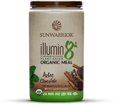 Picture Of Sun Warrior Illumin8 Organic Meal, Aztec - Sunwarrior Illumin8 Aztec Chocolate (380x380), Png Download
