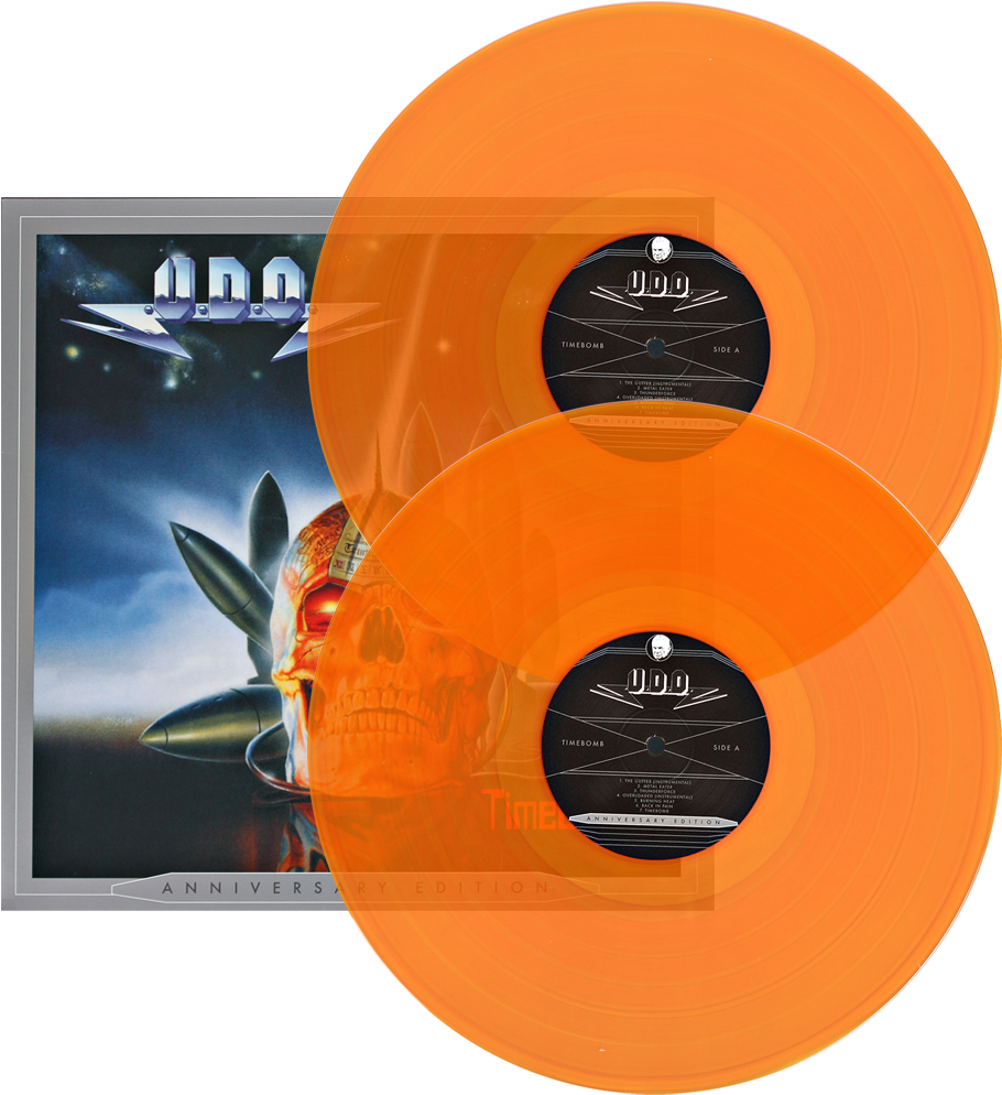 U - D - O - - Timebomb Orange Vinyl - Transparent Orange Vinyl Record (1000x1000), Png Download