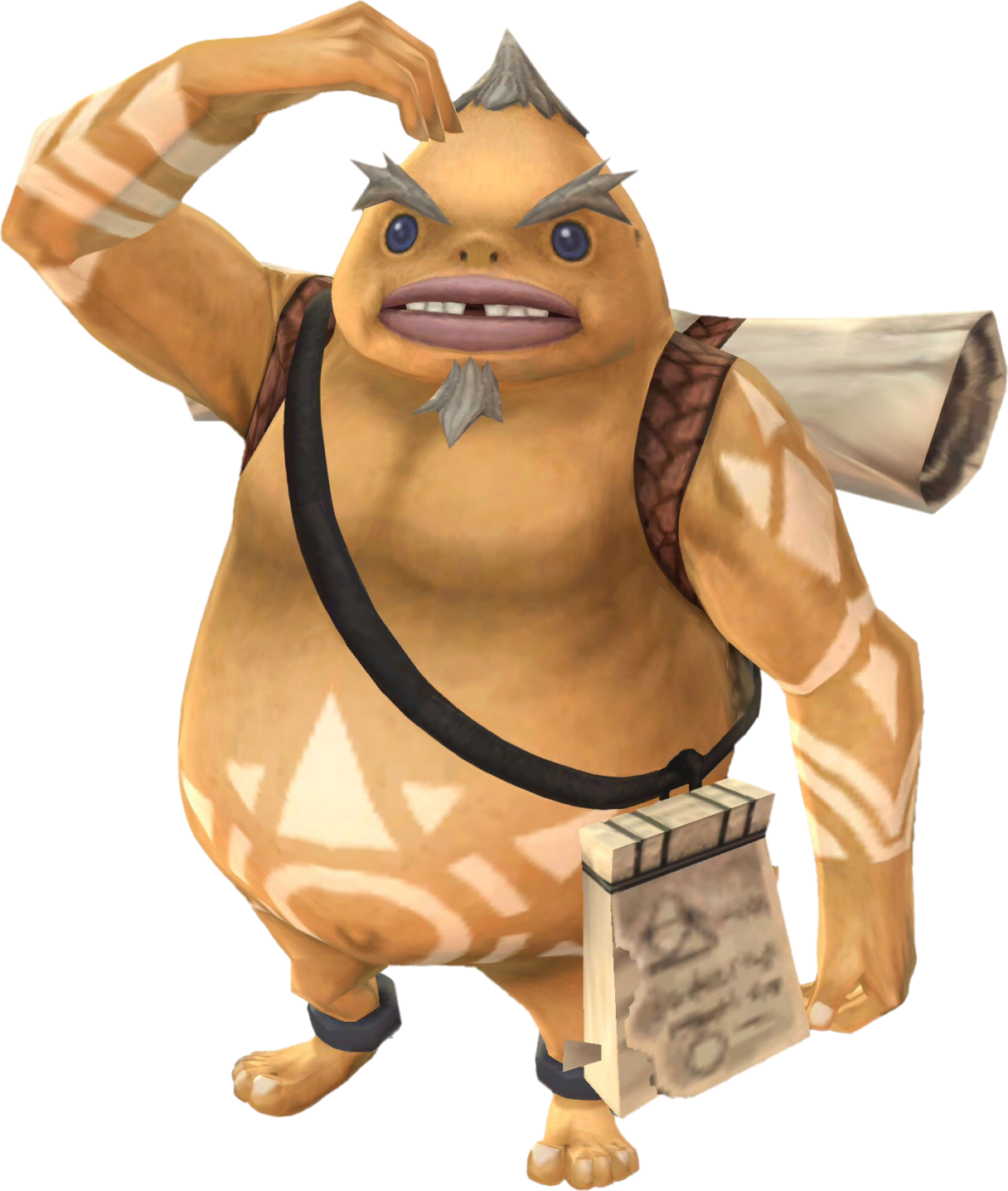 Untitled - Zelda Skyward Sword Goron (1216x1437), Png Download