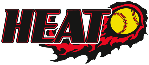 For A Family Run Organization Where We Focus On The - Heat Softball Logos (600x299), Png Download
