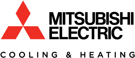Mitsubishi Logo Cooling And Heating - Mitsubishi Electric Cooling And Heating Logo (640x360), Png Download