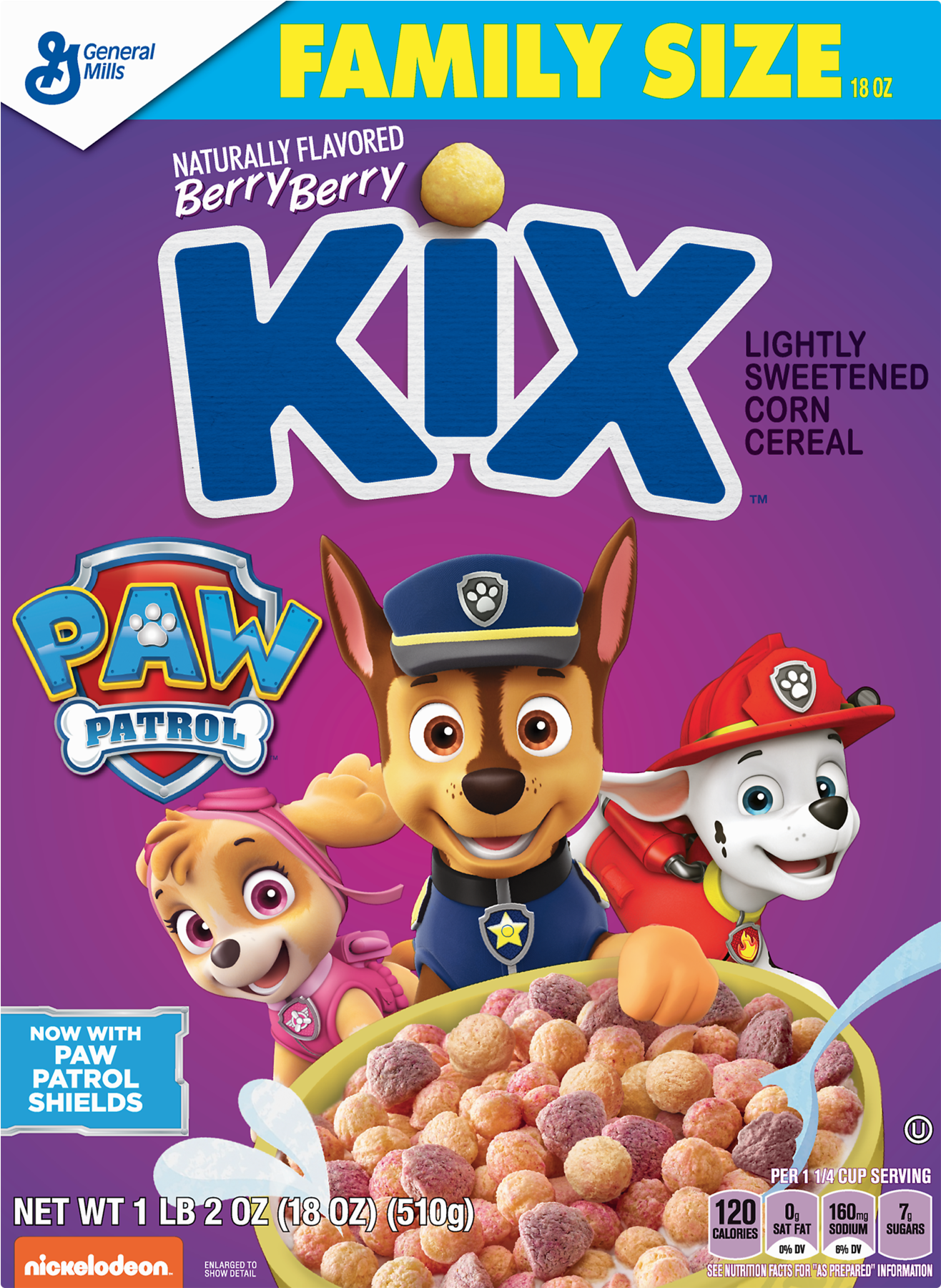 Paw Patrol Kix Cereal (1800x1800), Png Download