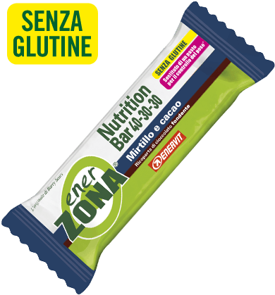Enerzona Nutrition Bar 40 30 30 Sostituto Del Pasto - Enerzona Enervit Nutrition Bar 40-30-30 Blueberry Cocoa (480x534), Png Download