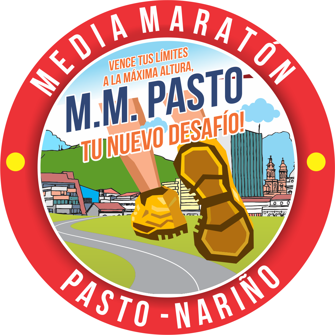 Media Maraton Pasto Media Maratón Pasto, Vence Tus - Armenian National Committee Of America (1133x1133), Png Download