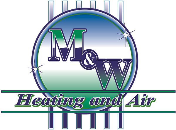 M & W Heating And Air Logo - M & W Heating And Air (600x444), Png Download