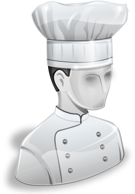 Chef, Restaurant Icon - Chef Icon (400x400), Png Download